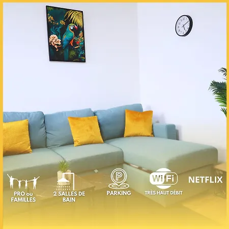 La Pause Franche - Familles Et Pros, Parking, 2 Sdb, 9 Pers